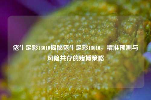 佬牛足彩18010揭秘佬牛足彩18010，精准预测与风险共存的赌博策略